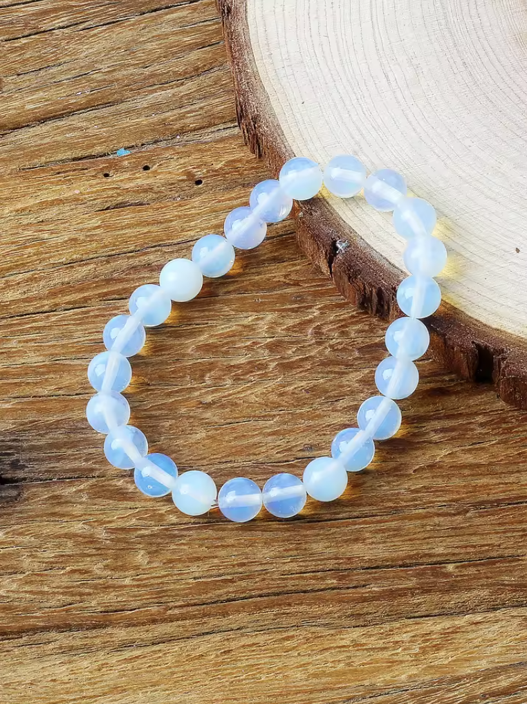 Elegant Opal Crystal Bracelet.