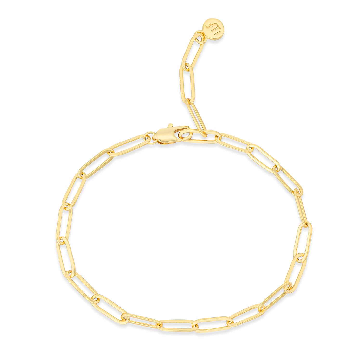 Büroklammer-Kettenarmband