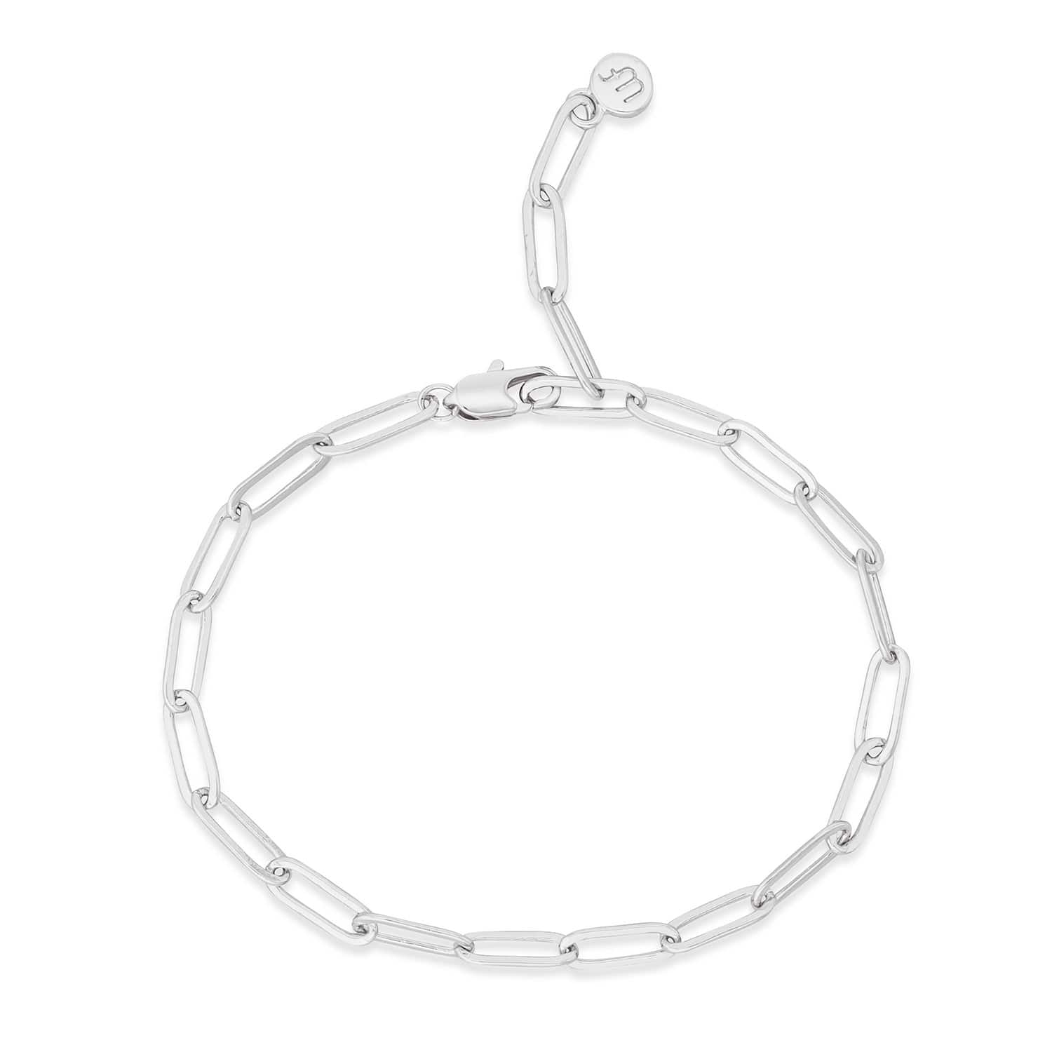 Büroklammer-Kettenarmband