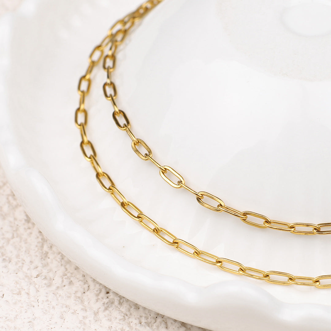 Collier chaîne trombone Paradiso