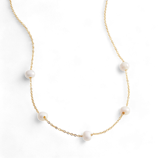 Collier Satellite Perle