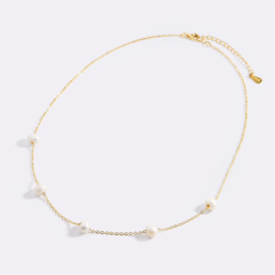 Collier Satellite Perle