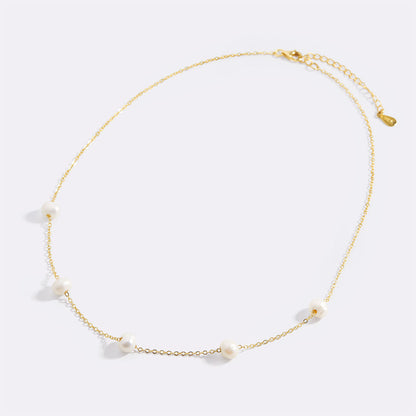 Collier Satellite Perle