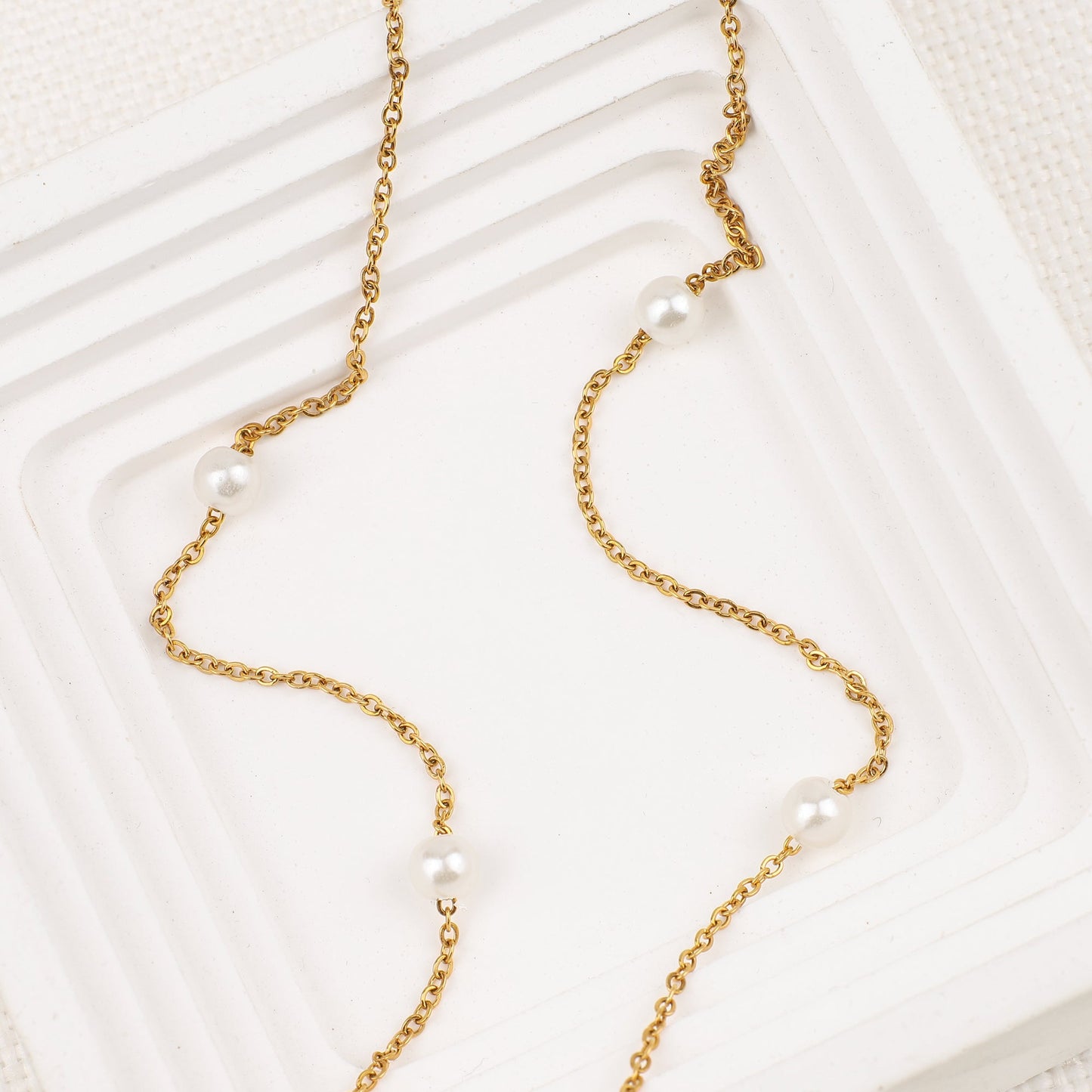 Collier Satellite Perle