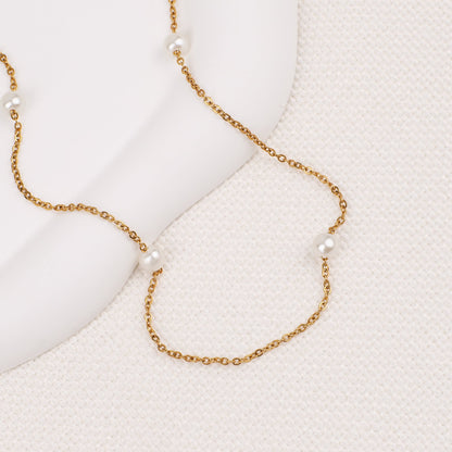 Collier Satellite Perle
