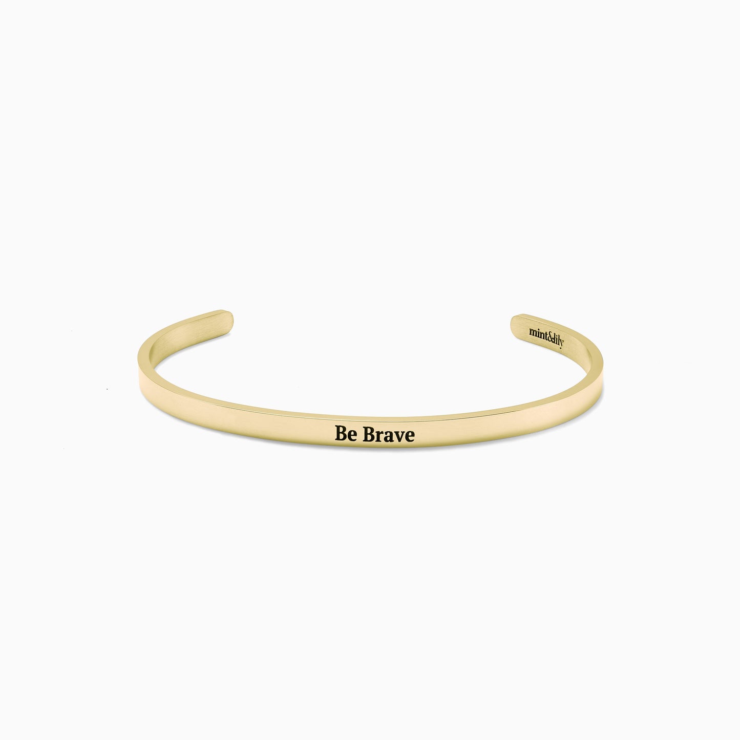 Bracelet manchette fin personnalisé