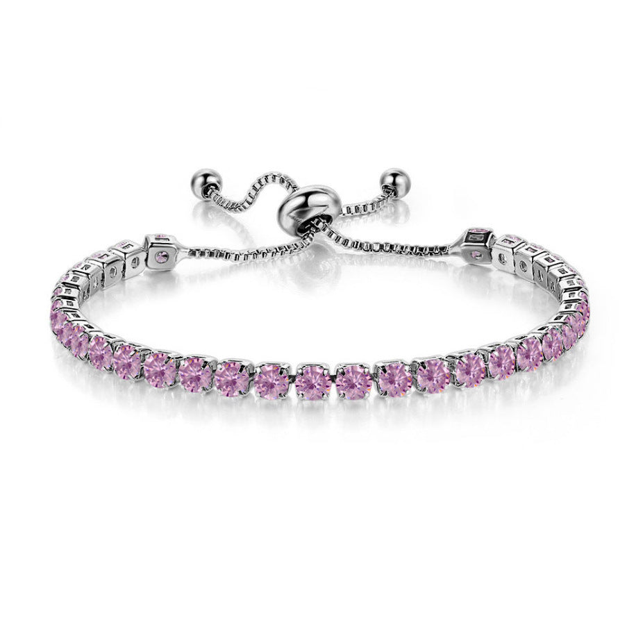 Bedeutungsvolle Farben Tennisarmband
