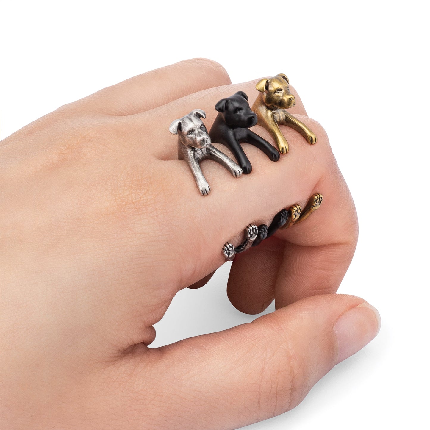 Bague enveloppante Pit Bull 