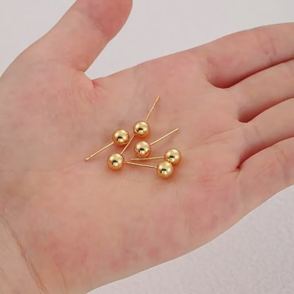 Ball Stud Earrings