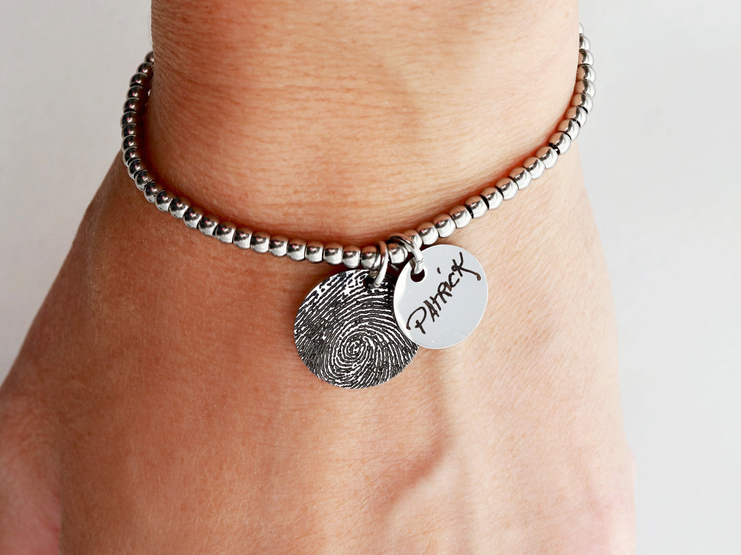 Actual Prints Beaded Bracelet