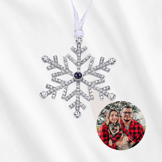 Schneeflocken-Projektionsornament