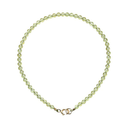 Pure Green Peridot Bracelet