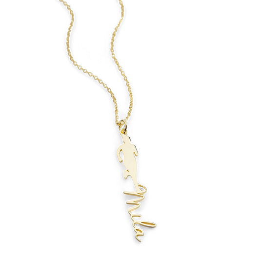 Runner Name Necklace
