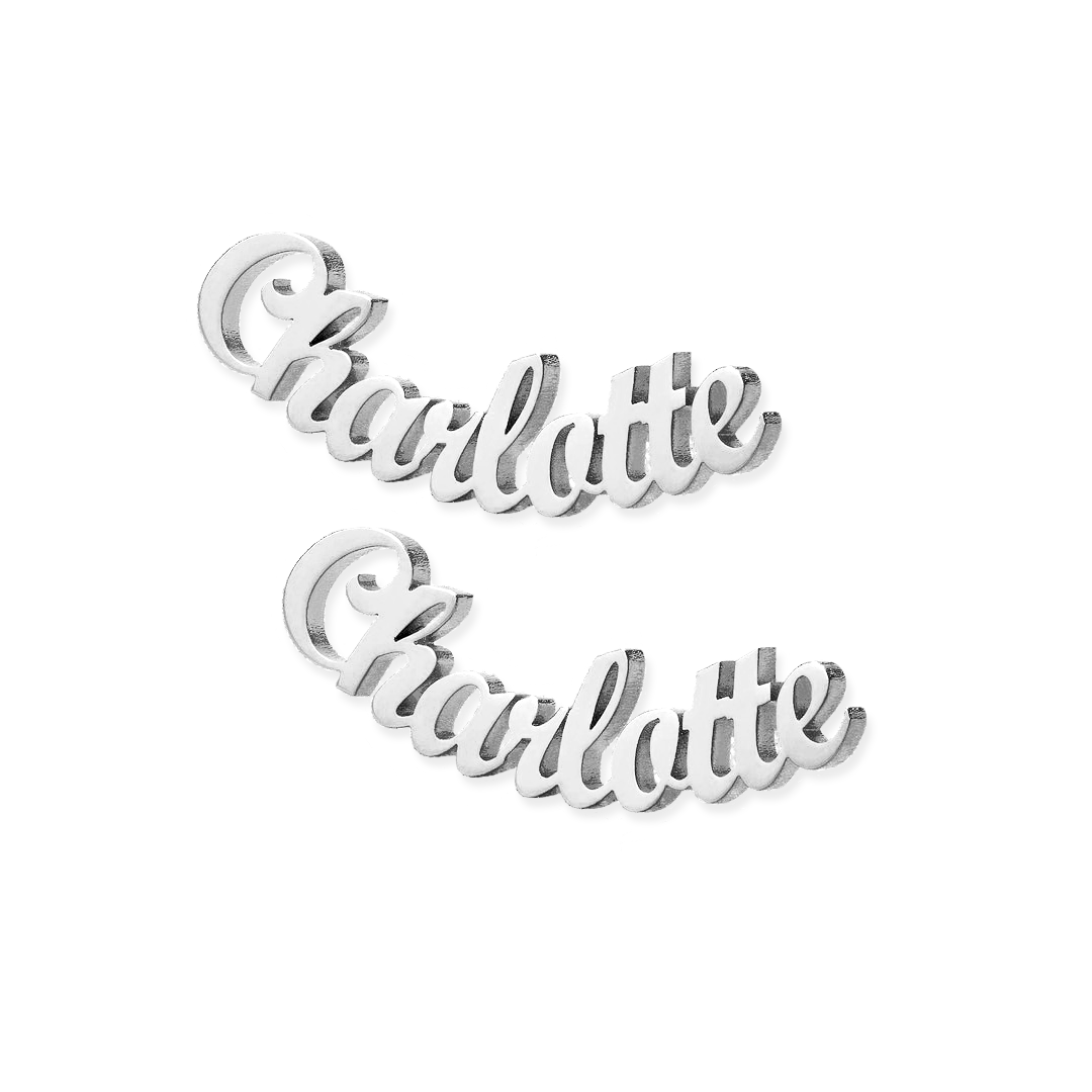 Custom Name Earrings