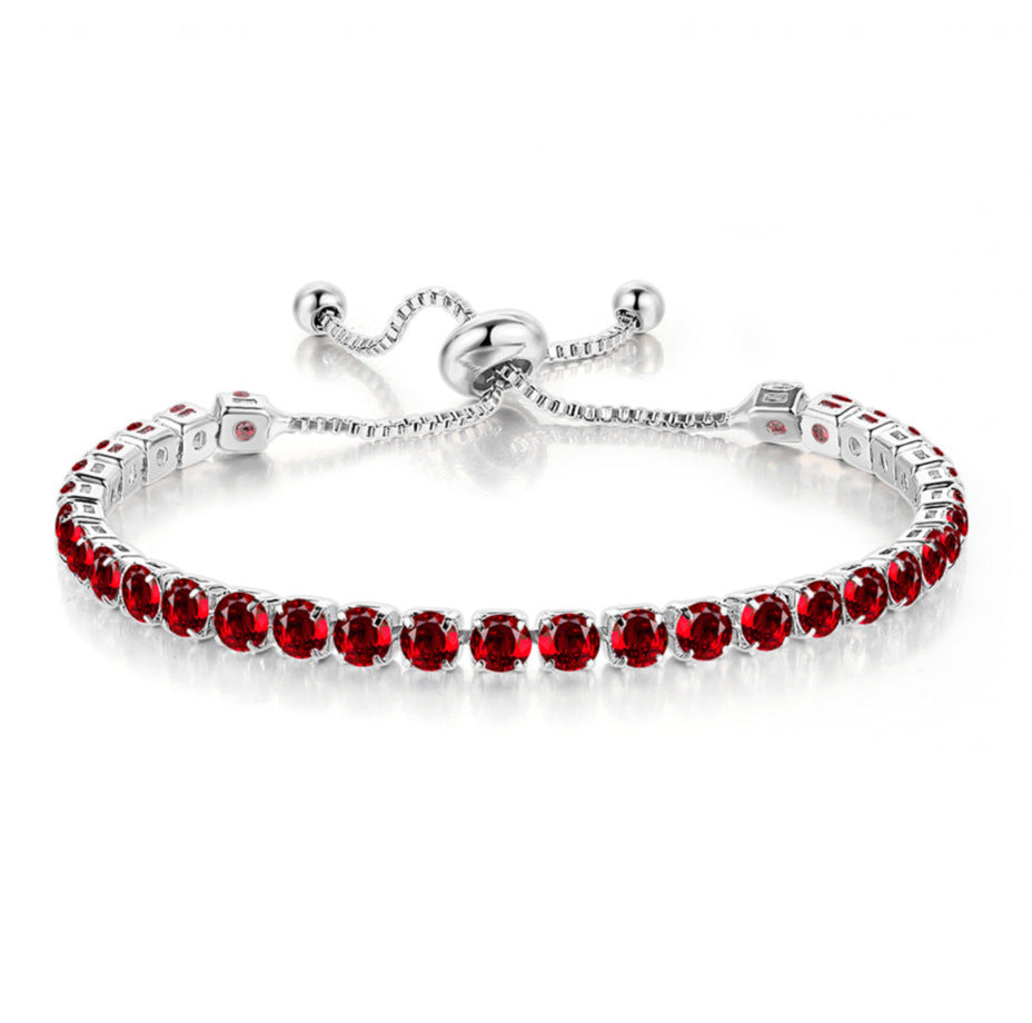 Bedeutungsvolle Farben Tennisarmband
