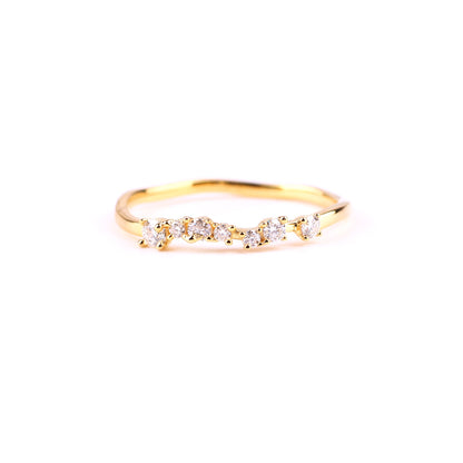 Bague en diamant scintillant