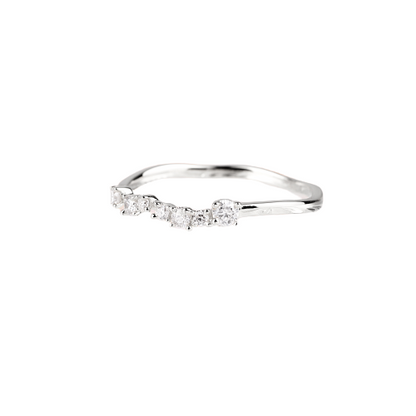 Bague en diamant scintillant