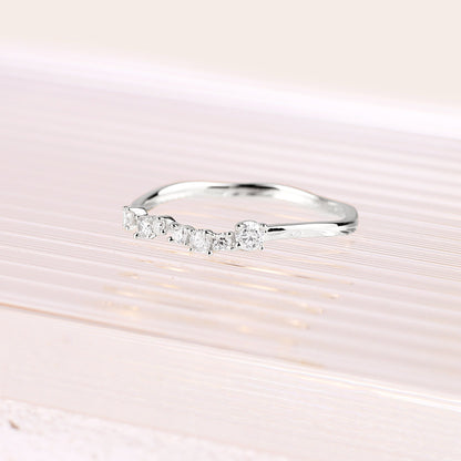 Bague en diamant scintillant