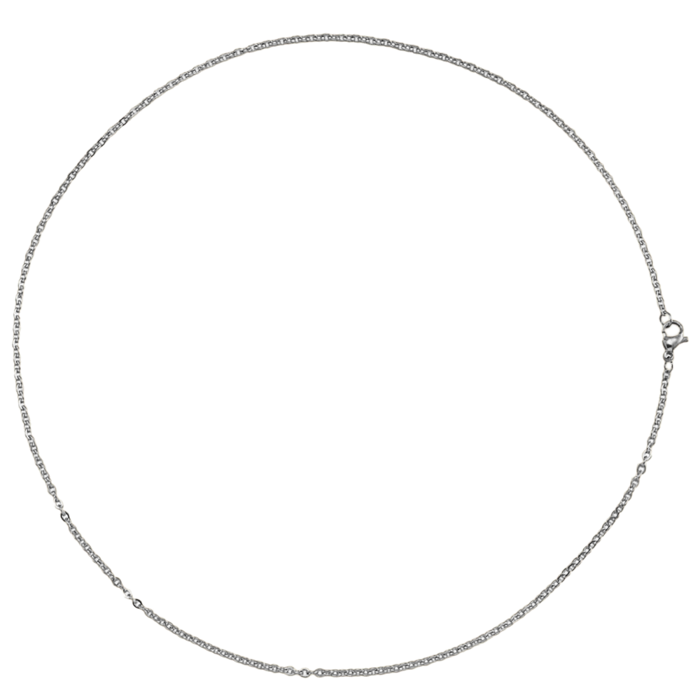 Collier délicat à chaîne torsadée