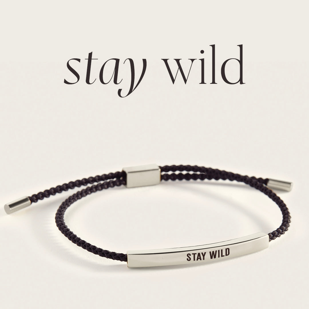Bracelet Inspire Restez sauvage