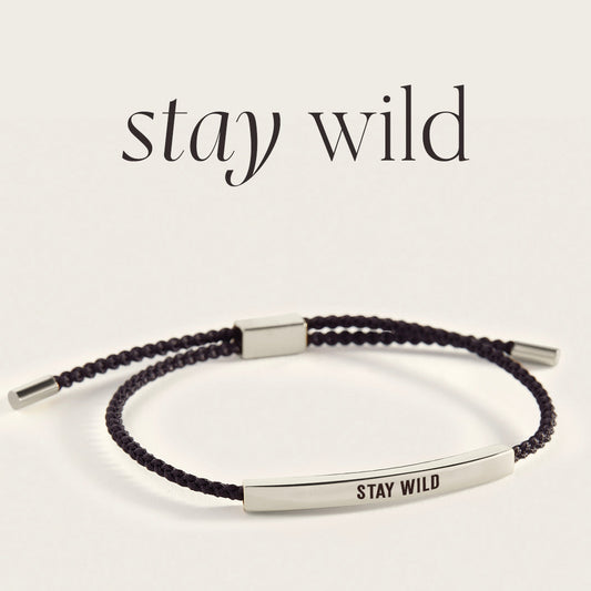 Bracelet Inspire Restez sauvage