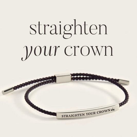 Souviens-toi de qui tu es et redresse ta couronne Inspire Bracelet