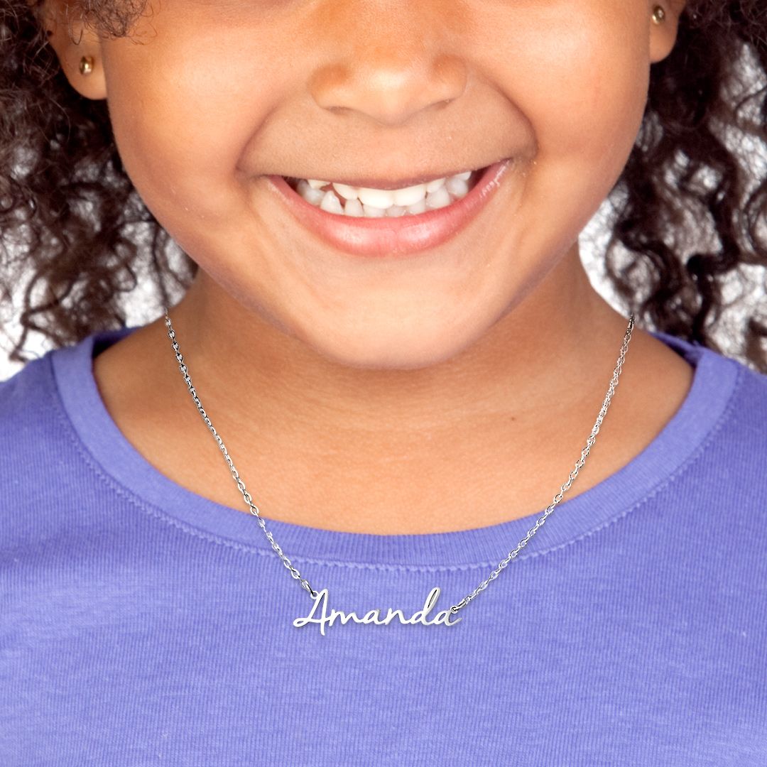 Collier avec nom de fée pour enfants