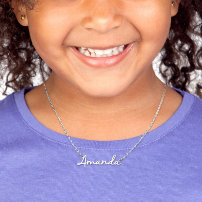 Collier avec nom de fée pour enfants