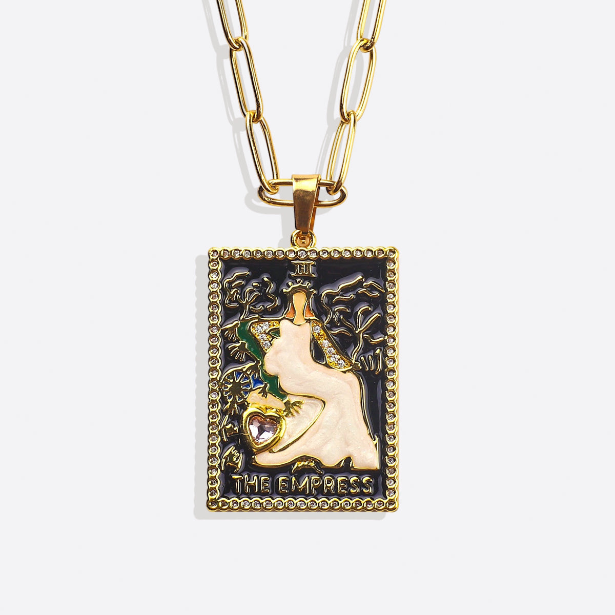 Le collier de tarot de l'impératrice