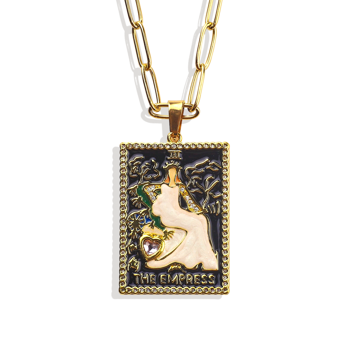 Le collier de tarot de l'impératrice