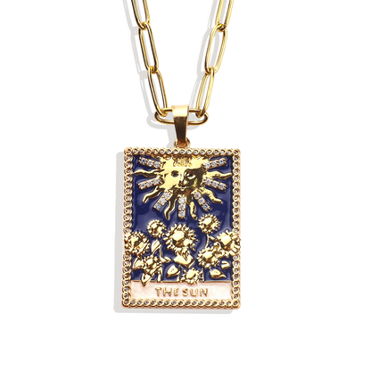 Le collier de tarot du soleil 