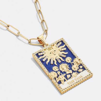 Le collier de tarot du soleil 