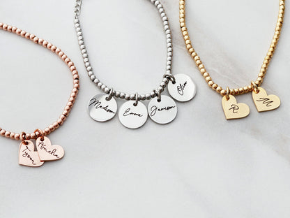Personalized Beaded Bracelet
