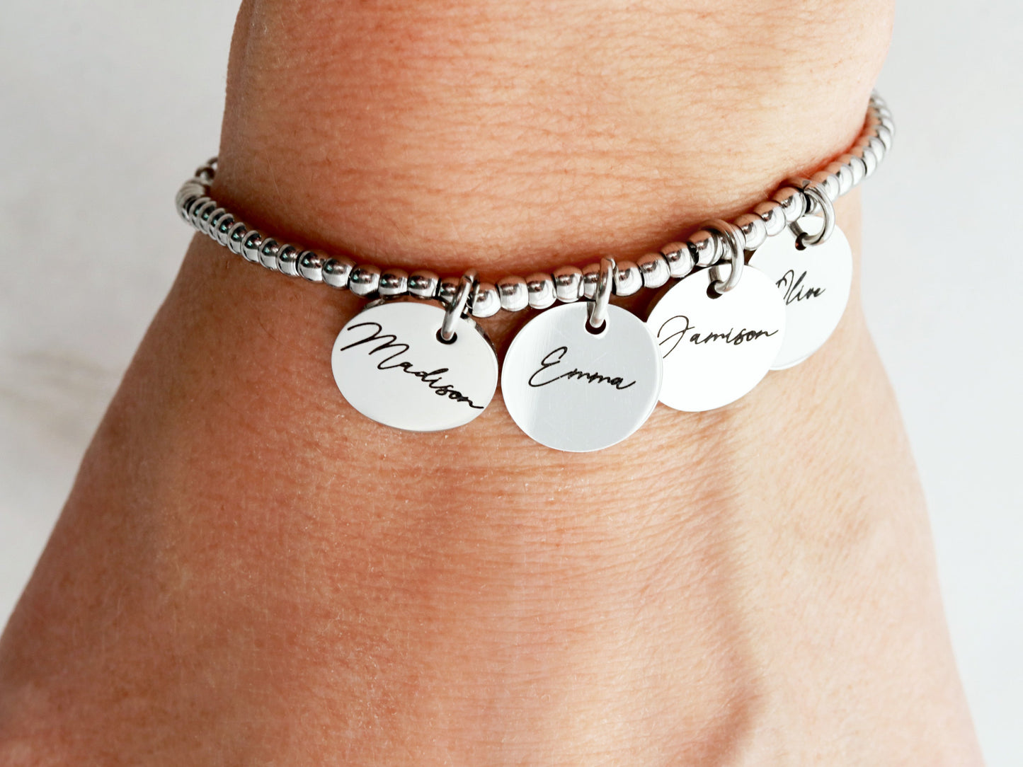 Personalized Beaded Bracelet