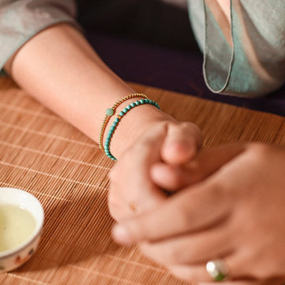 The Calming and Grounding Turquoise Bracelet
