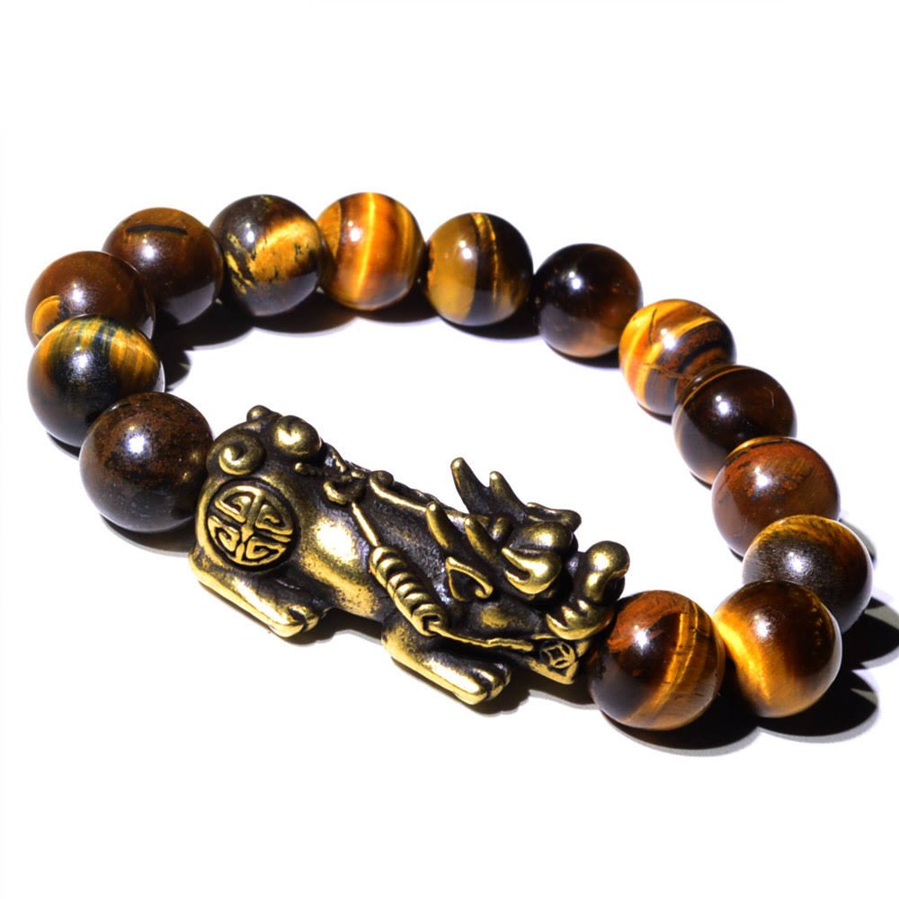 Tiger Eye Wealth and Good Luck Bracelet