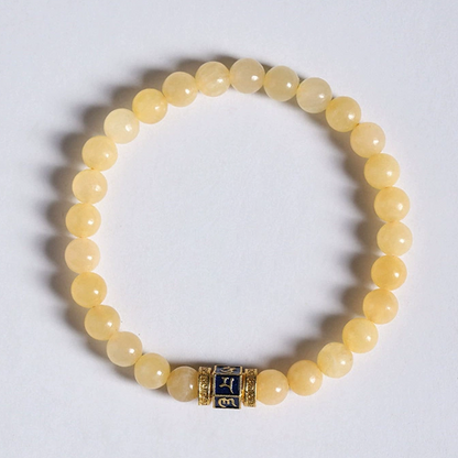 Topaz Mantra Bracelet
