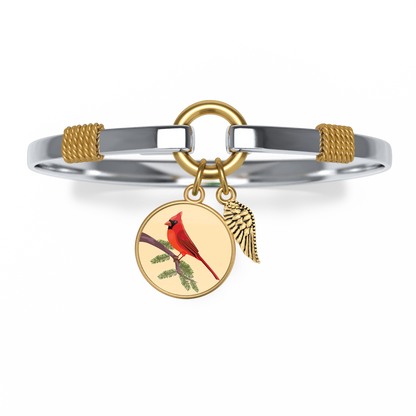 Cardinal - Two-Tone Custom Charm Bracelet