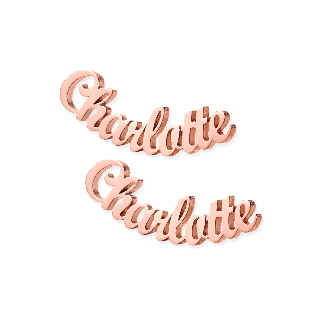 Custom Name Earrings