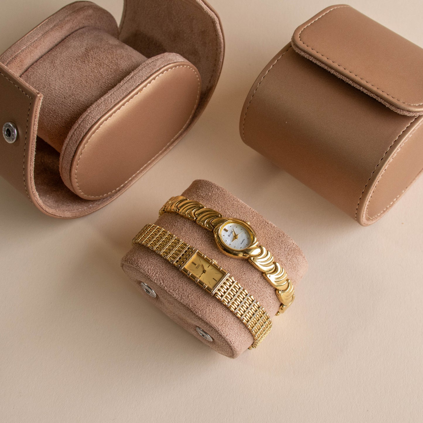Vintage Seiko Lucent Gold Watch