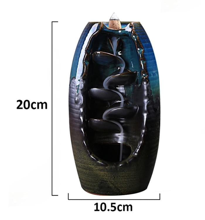 Waterfall Incense Backflow Holder