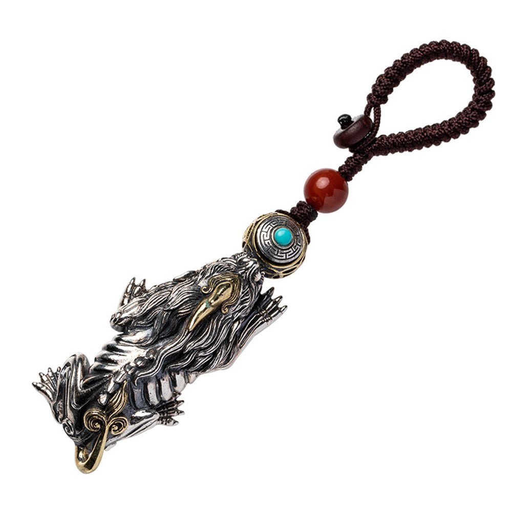 Wealth and Good Luck Pixiu Keychain