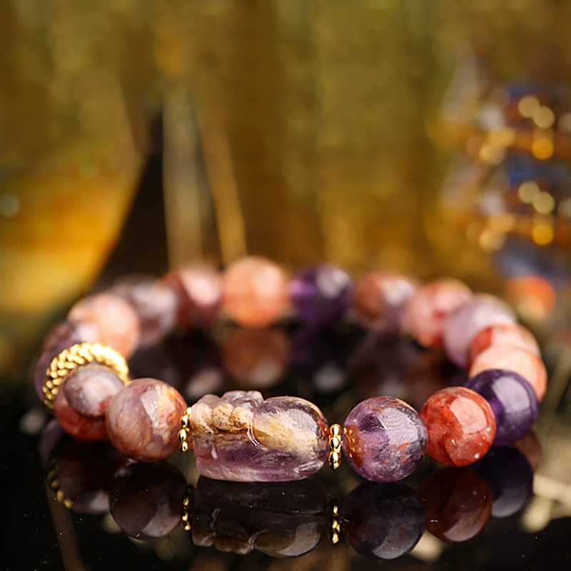 Amethyst Pixiu Guardian Bracelet